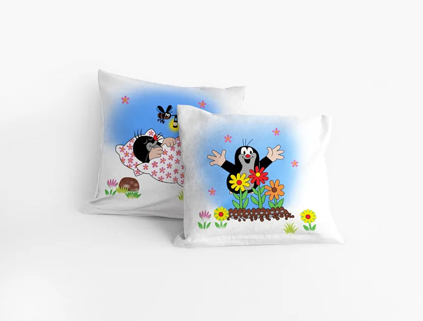 Povlak Krtek a počítadlo