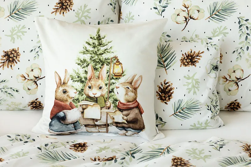 Dekorační povlak Rabbits