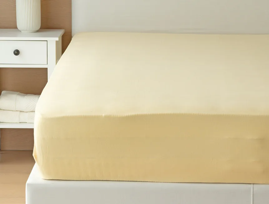 Prostěradlo Pískové INTERLOCK