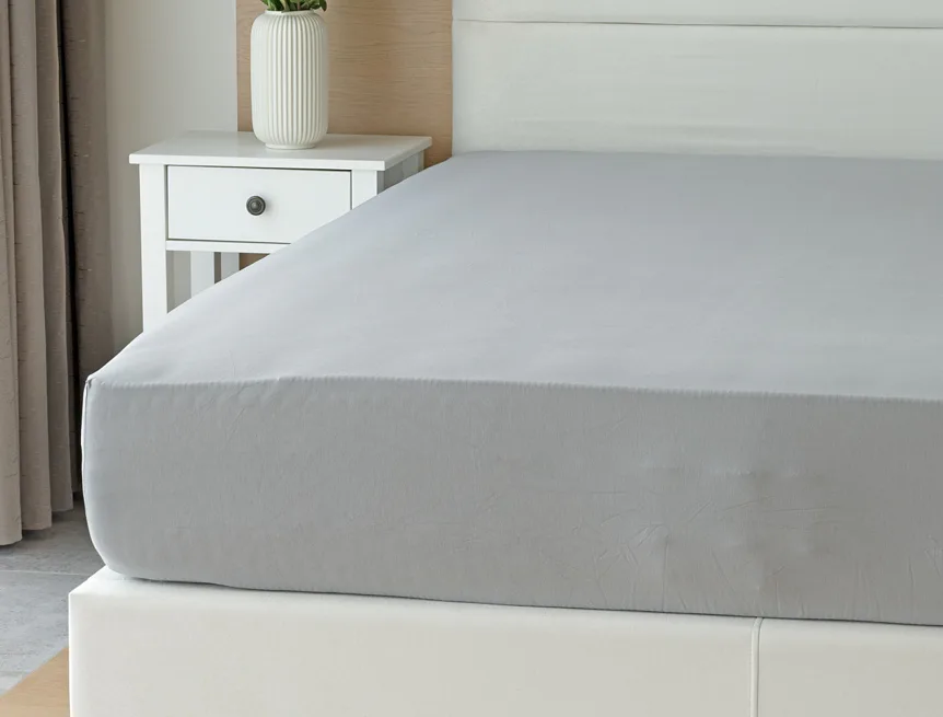 Prostěradlo Světle šedé ELASTAN PREMIUM