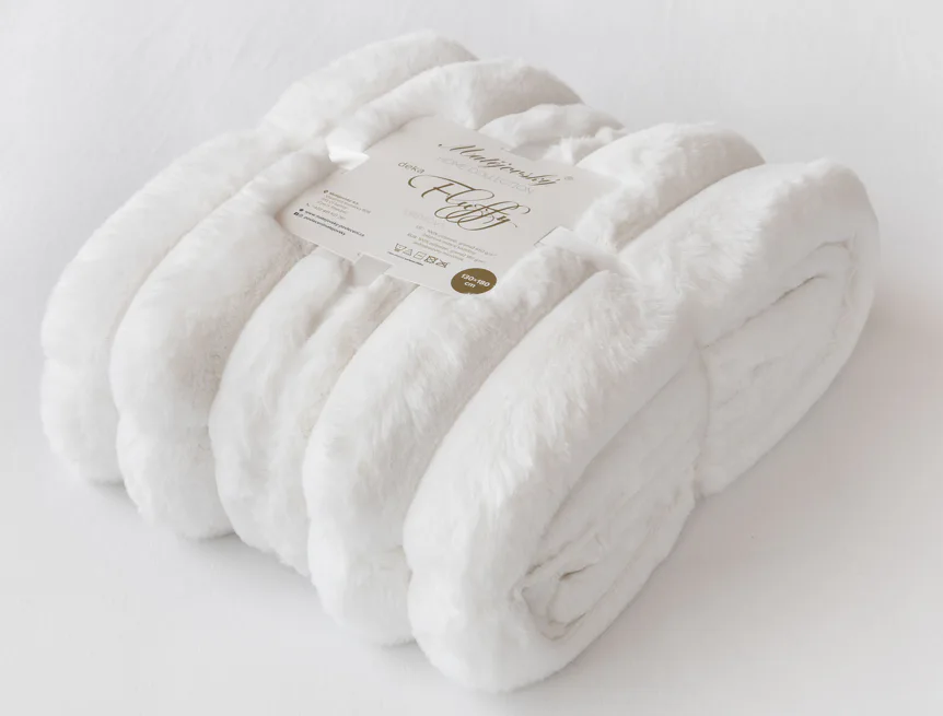 Deka Fluffy krémová