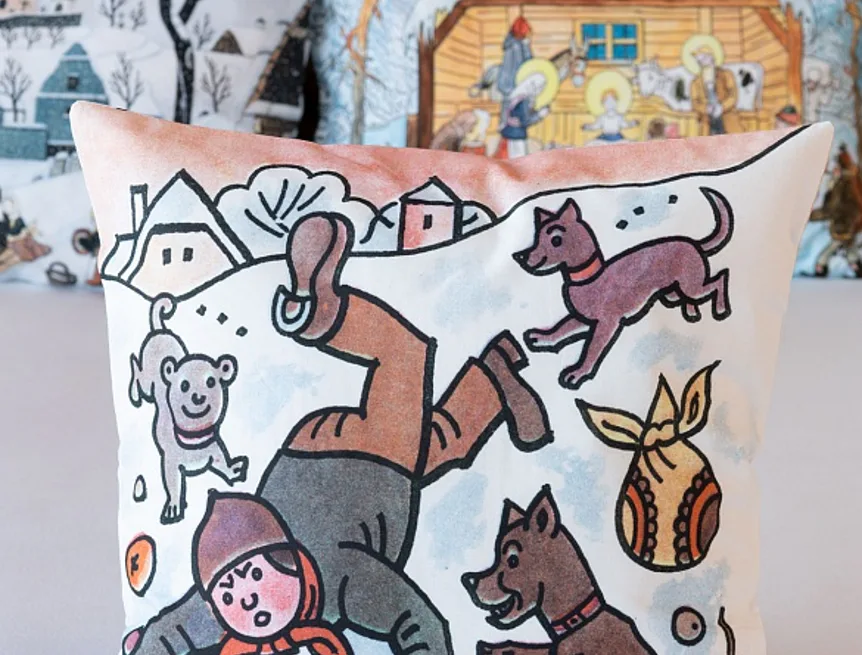 Povlak Lada Koleda, koleda Štěpáne