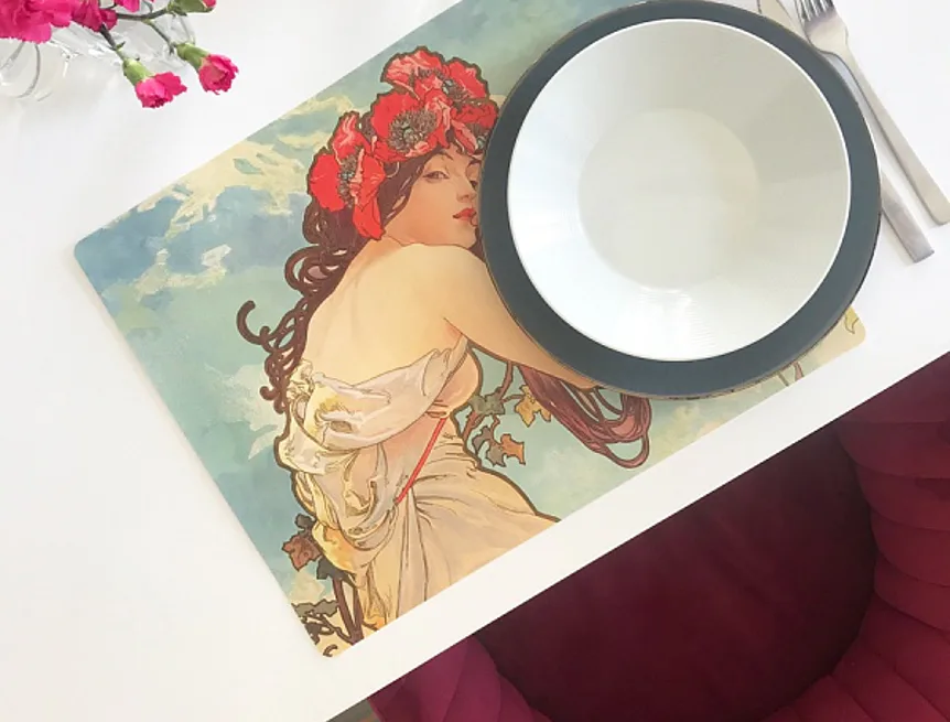 Prostírání Mucha - Summer