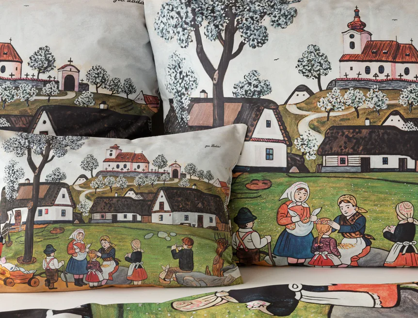 Povlečení Jaro na vsi