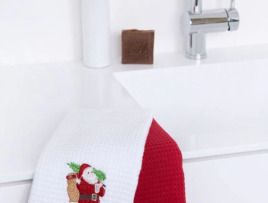 Kuchyňské utěrky Santa