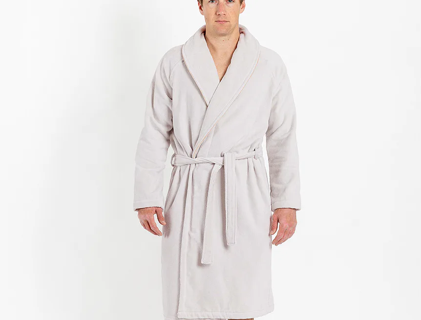 Župan Royal pánský - Světle šedý II. jakost