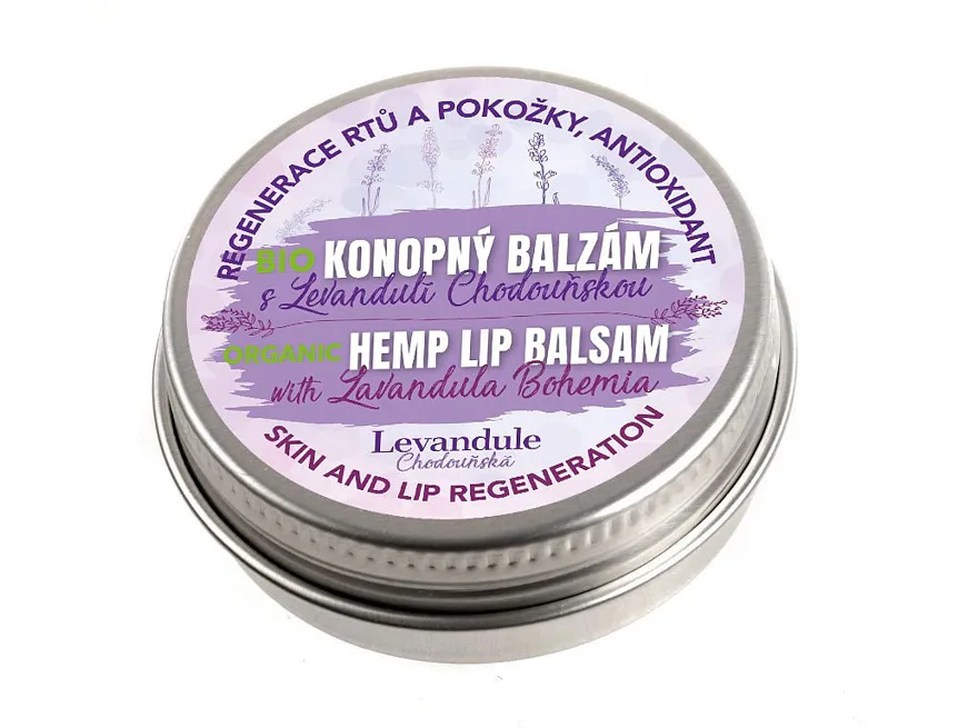 BIO konopný balzám s Levandulí Chodouňskou 30 ml