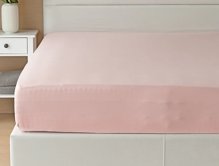 Prostěradlo Pudrové ELASTAN PREMIUM